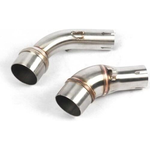 Free Shipping Motorcycle Motorbike Original Factory Exhaust Mid Connecting Link Pipe Adapter Elbow For YAMAHA YZF R25 R30 R3