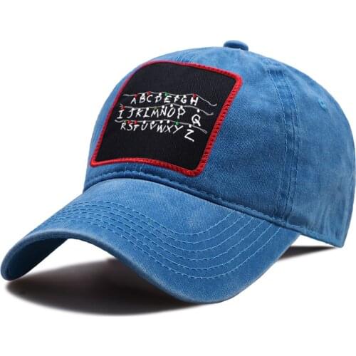 Stranger Things Funny Printed Snapback Hat Unisex Outdoor Golf Caps Summer Sport Riding Hats Breathable Sunscreen Baseball Cap