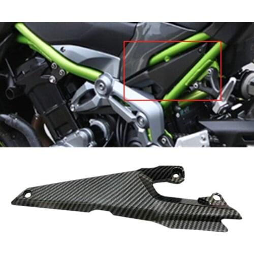 Under cover of seat cushion Right Fit For Kawasaki Z900 2017-2019 Carbon fiber paint Fairing