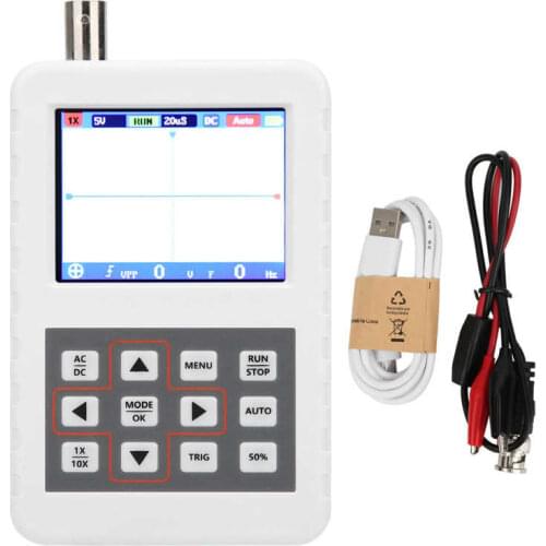 Digital Oscilloscope Handheld 2.4inch LCD Display Screen DSO FNIRSI PRO 5M 20MSps 5V High quality