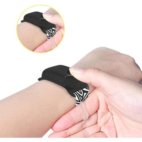 Liquid Wristband Hand Dispenser Hand Sanitizer Dispensing Portable Silicone Refillable Wristband Wearable Hand Sanitizer DU55