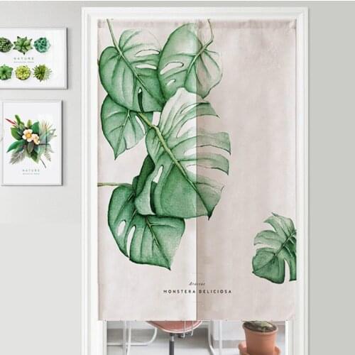 Door Curtains for Living Room Decoration Bedroom Partition Curtains Bathroom Short Drapes Kitchen Curtains
