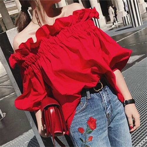 HKML Red Blouses
