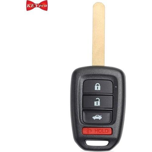 KEYECU for Honda Accord Civic CR-V HR-V Remote Key Fob MLBHLIK6-1T / MLBHLIK6-1TA 35118-T2A-A20 35118-T2A-A30 35118-T2A-A60
