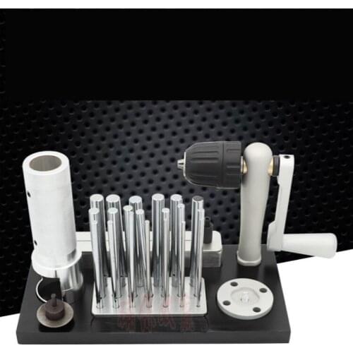 Manual Jump Ring Maker Machine Stainless Steel Hardness Ring Tool with 20 Mandrel Accessory Jewelry Making Tool for Jewelers