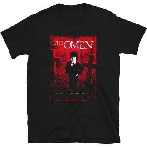 Mod.1 The Omen Terror Horror Classic Movie Film La Profecia T-Shirt