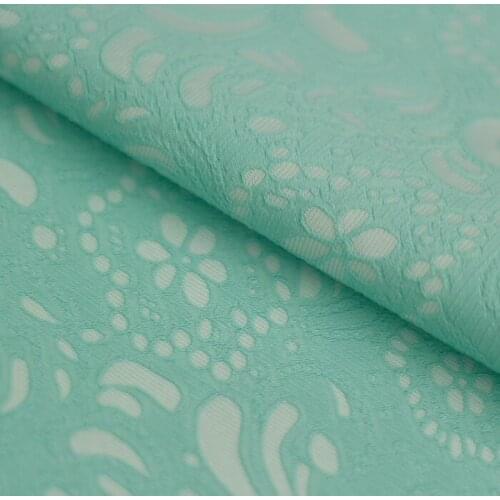 Fashion jacquard fabric 145cm wide 5 color custom brocade embossed apparel fabric DIY windbreaker dress shorts jacket jacquard