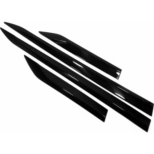 For Toyota Harrier Venza 2020 2021 ABS Chrome Side Door Body Molding Cover Trim Side Door Protective Trim Accessories Parts