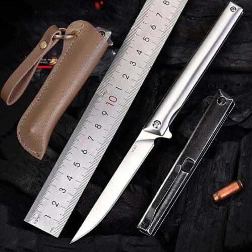 NEW M390 Cold Steel Pocket Folding Knife Mini Camping Fruit Knives Self Defence Cooking Tools EDC Knife 3 Colors