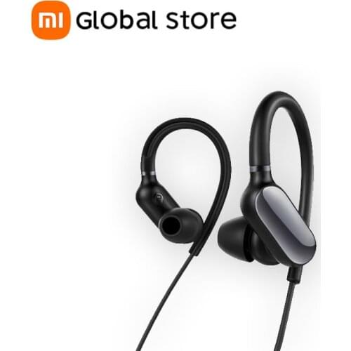 Original Xiaomi Mi Sports Headset Mini Bluetooth 4.1 Wireless With Microphone Mic Waterproof Earphone For Smart Phone Ear Hook