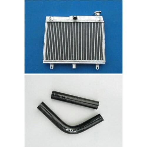 HOT SELLING Full Aluminum Radiator + Hose For SUZUKI RG400 RG500 RG 400 500