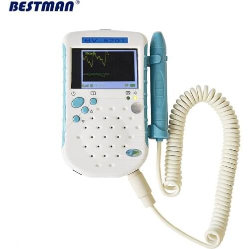 Bestman Medial equipment BV-520T Bidirection portable Vascular doppler detect blood flow status
