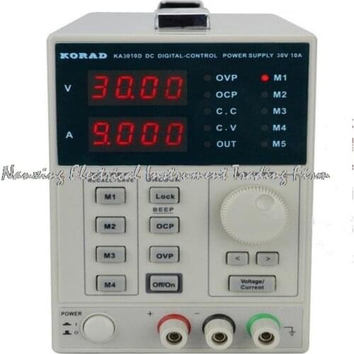 FAST ARRIVAL KORAD KA3010D Precision Variable Adjustable 30V, 10A DC Linear Power Supply Digital Regulated Laboratory Class