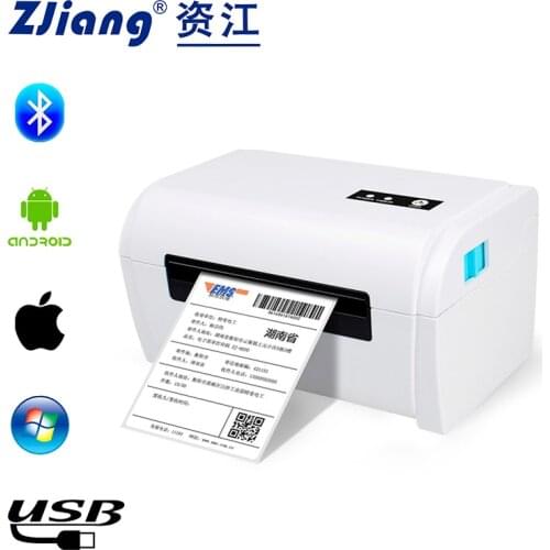 Zijiang label barcode printer thermal printer bar code QR code sticker machine 20mm-110mm 9200