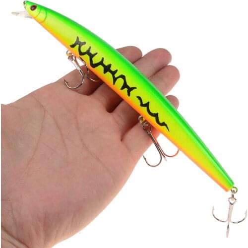 1Pcs Big Minnow Fishing Lures 18cm 25.4g Floating Crankbait Tackle Treble Hooks Artificial Hard Bait Bass Carp Pesca Swimbait