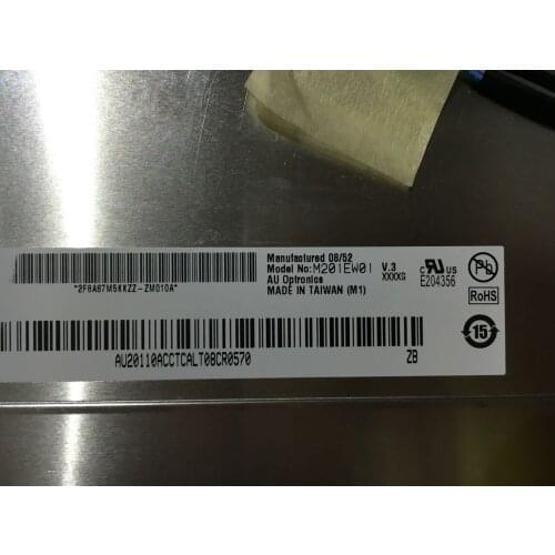 100% TESTING Original A+ Grade M201EW01 V3 20.1" inch LCD panel Screen 12 months warranty