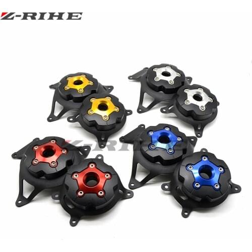 2pc Motorbike Motorcycle Engine Stator Cover Engine Protective Cover For kawasaki z800 Z750 2013 2014 2015 2016 Z750 2008-2016