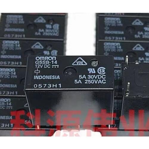 30PCS/G5SB-14 12VDC G5SB dc12v