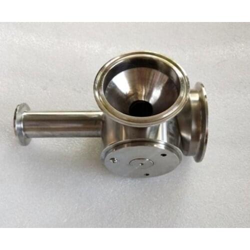 304 316 Filling Machine Accessories 1000g Paste Machine Three-way Valve Rotary Valve Discharge Valve