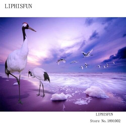 DIY 5D Diamond Swan Animals Full Diamond Painting Cross Stitch Kits Diamonds Embroidery Home Decoration