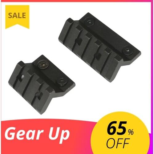 Offset Mount Airsoft Keymod Offset Light Optic 20mm Picatinny Rail Mount For M300 M600 Tactical Scout Flashlight Accessories