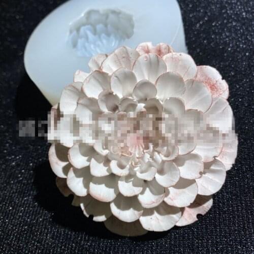New Transparent Silicone Mold Resin Decoration Crafts For DIY Lihua Multi-layered Flowers Resin Mold Epoxy Resin