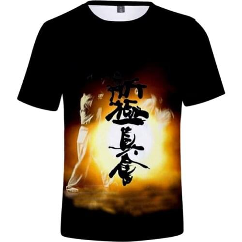 Kyokushin Karate T Shirt Men Women Kids 3D Print T-shirt Masutatsu Oyama Karate Japan Tshirt Short Sleeve T Shirts Tops Clothes