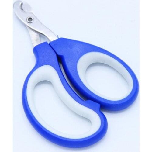 Pet supplies Pocket dog nail clippers Pet nail clippers Stainless steel nail clippers Cat bird nail clippers