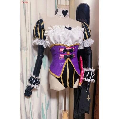 Azur Lane Fate Caren Hortensia Cosplay Costume Goddess Of Love High Quality Bunny Girl Uniform Role Play Clothing Custom-Make