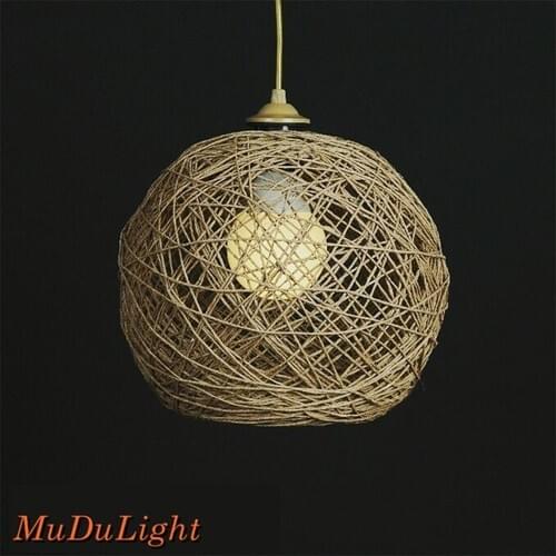 Mudulight Balle Natural Kirnap Sarkit Ball Chandelier