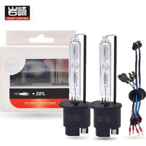 SUKIOTO Store Yeaky H7 H1 hid xenon bulb D1S D2S D2H H11 HB3 HB4 D2R D4R yeaky hid kit AC Car Headlight Bulb 3800LM Car Styling