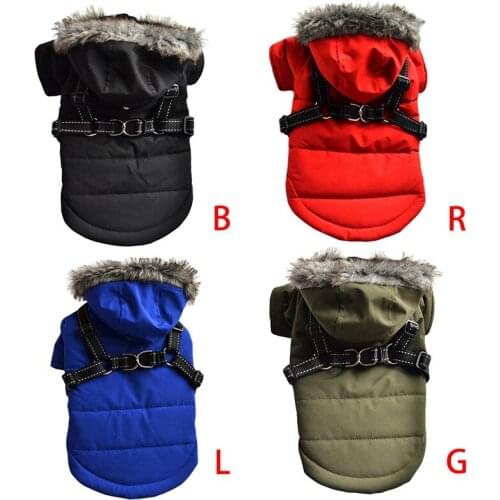 Autumn Winter Dogs Clothing Household Warm Clothing Pet Suit Puppy Chihuahua Outfit Coat For Small Medium Large Dogs