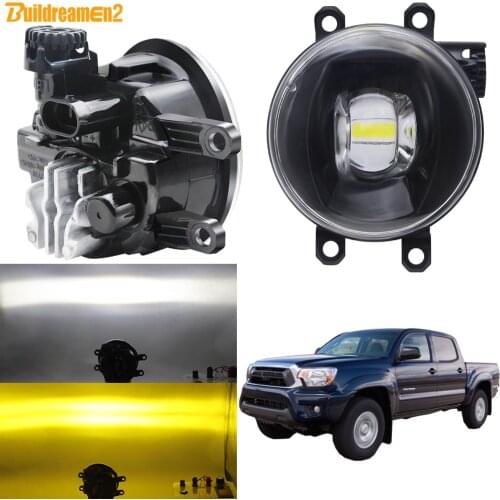 LED Fog Light Assembly For Toyota Tacoma 2012 2013 2014 2015 2016 Car Front Bumper Lens Fog Lamp Daytime Running Light H11 12V