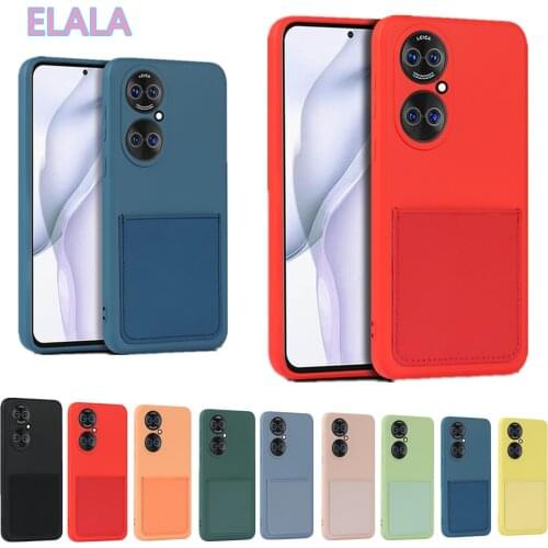 Camera Lens Protection Case for Huawei P50 P40 Pro Shockproof Coque for Mate 40 30 Candy Color Soft Silicone Slim Fit Back Cover