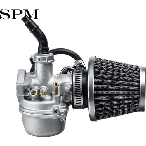 19mm Air Intake Carb Carburetor with 38mm Filter For 50cc 70cc 90cc 110cc 125cc Scooter Mini Motor ATV Dirt Bike Go Kart