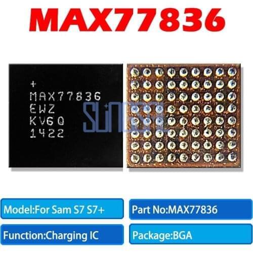 2pcs/lot 100% Original MAX77836 EWZ Power IC Chip for Sam Galaxy S7 MAX77836EWZ