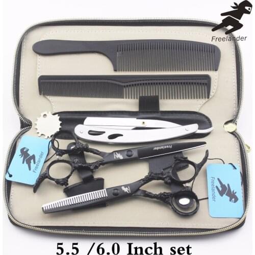 "6.0in. Freelander Retro Style Profissional Hairdressing Scissors Hair Cutting Scissors Set Barber Shears Stainless Steel Type"
