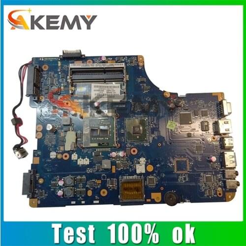 AKEMY NSWAA LA-5321P K000092540 Laptop motherboard For Toshiba Satellite L500 Mainboard DDR3 Free cpu full tested