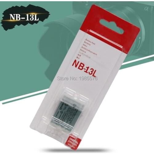 NB-13L NB 13L NB13L Digital Camera Battery for Canon PowerShot G5 X G5X G7 X Mark II G7X G9 X G9X SX720 HS