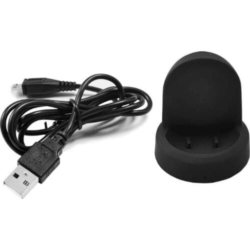 1 Pc QI Wireless Charging Base Dock Cradle Charger for Samsung Galaxy Watch Gear S3 S2 SM-R800 R805 R810 R815