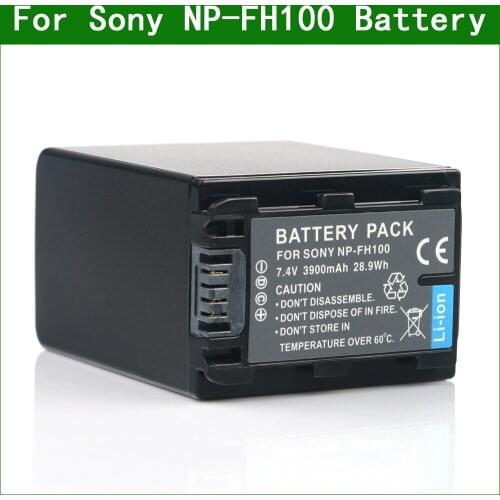 LANFULANG NP-FH100 NP FH100 NPFH100 Digital Battery Compatible for Sony DCR-SR35 DCR-SR42 DCR-SR45 DCR-SR82 DCR-SR85 DCR-SX40