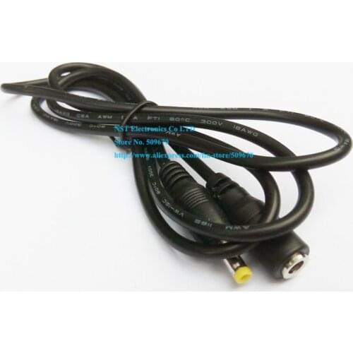DC 4.0x1.7mm Female to Male Power Plug Connector Extension Cable/cord 90cm/Free shipping/5PCS