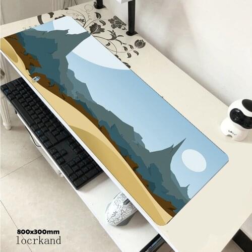 Mountain Artistic mouse pad gamer 3d gaming mousepad 800x300mm notbook desk mat cute padmouse games pc gamer mats gamepad