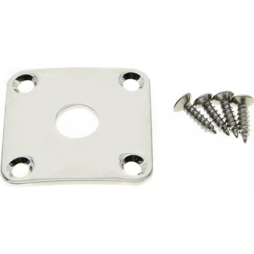 KAISH Nickel Metal Curved Bottom Jack Plate Square Jackplate