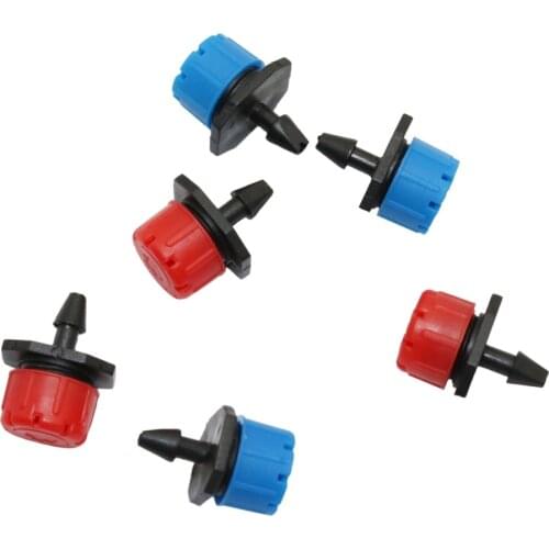 Agriculture Irrigation Dripper Adjustable water flow Garden water Agriculture tools Drippers for irrigation 100 Pcs