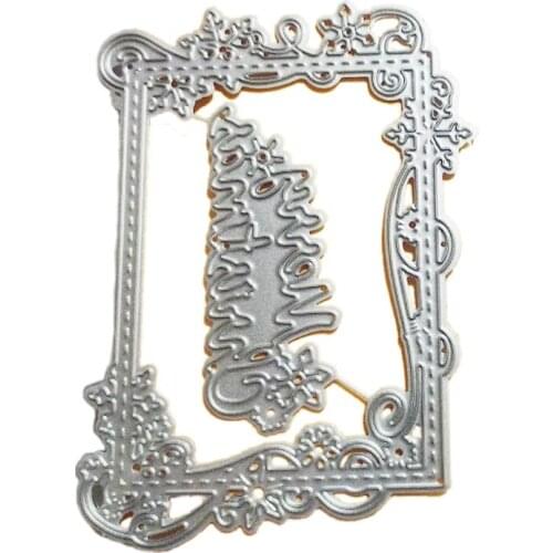 YINISE Metal Cutting Dies For Scrapbooking Stencils letter DIY Paper Album Cards Making Embossing Folder Die Cuts Mold