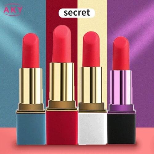 Lipstick Mini Vibrator Vaginal Massage Dildos Sex Toys For Woman AV Stick Bullet Vibrator Clitoris Stimulator Sex Product Erotic