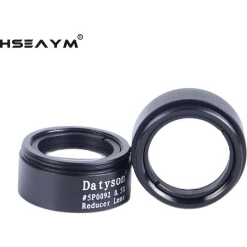 0.5X Focal Reducer Lens 1.25 Inches Monocular Binoculars Telescope Eyepiece Photography Ocular Astronomy Accessories