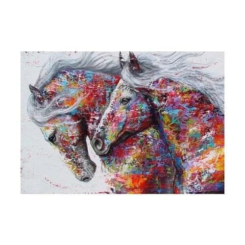 Horses Full Colors Diamond Painting Kit - DIY