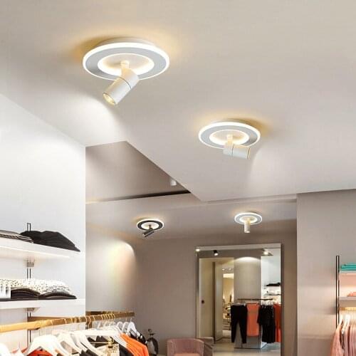 Modern LED Ceiling Lights For Living Room Background Wall Indoor Home lighting cloakroom Celling Lamp With spotlights AC85-260V
